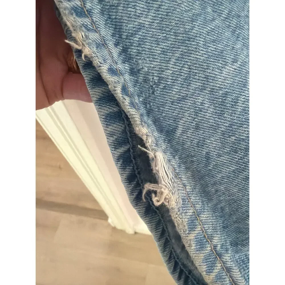 Abercrombie & Fitch The wide leg high rise size 25